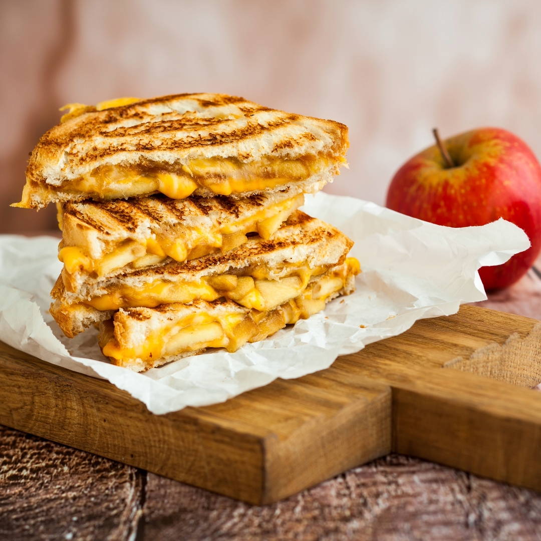 Caramelized Red Onion and Apple Grilled Cheese | Idaho Preferred
