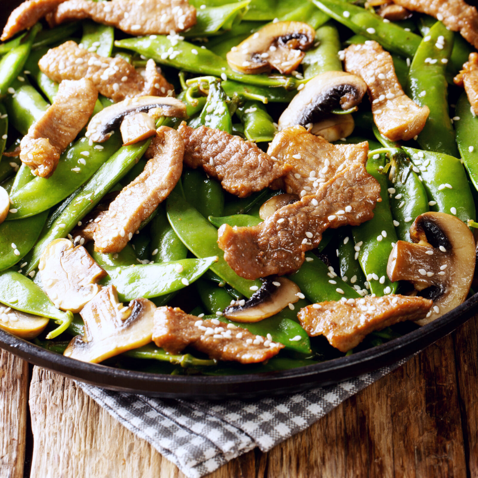 Beef and Pea Pod Stir Fry | Idaho Preferred