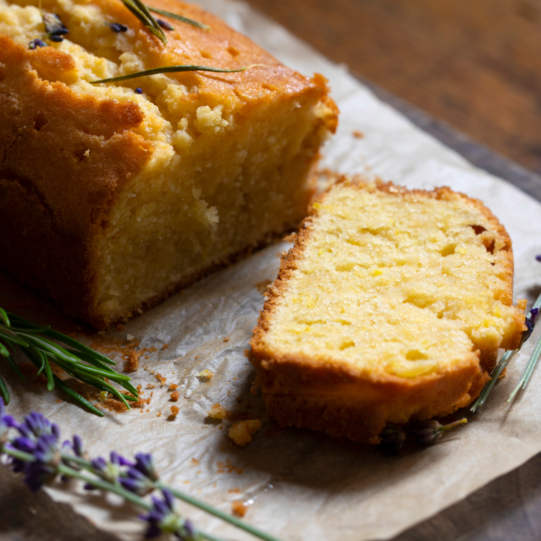 lavender Sour Cream pound cake | Idaho Preferred