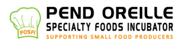 Pend Oreille Specialty Foods Incubator Logo