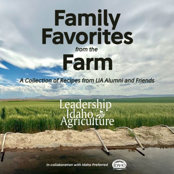 Leadership Idaho Agriculture cookbook cover