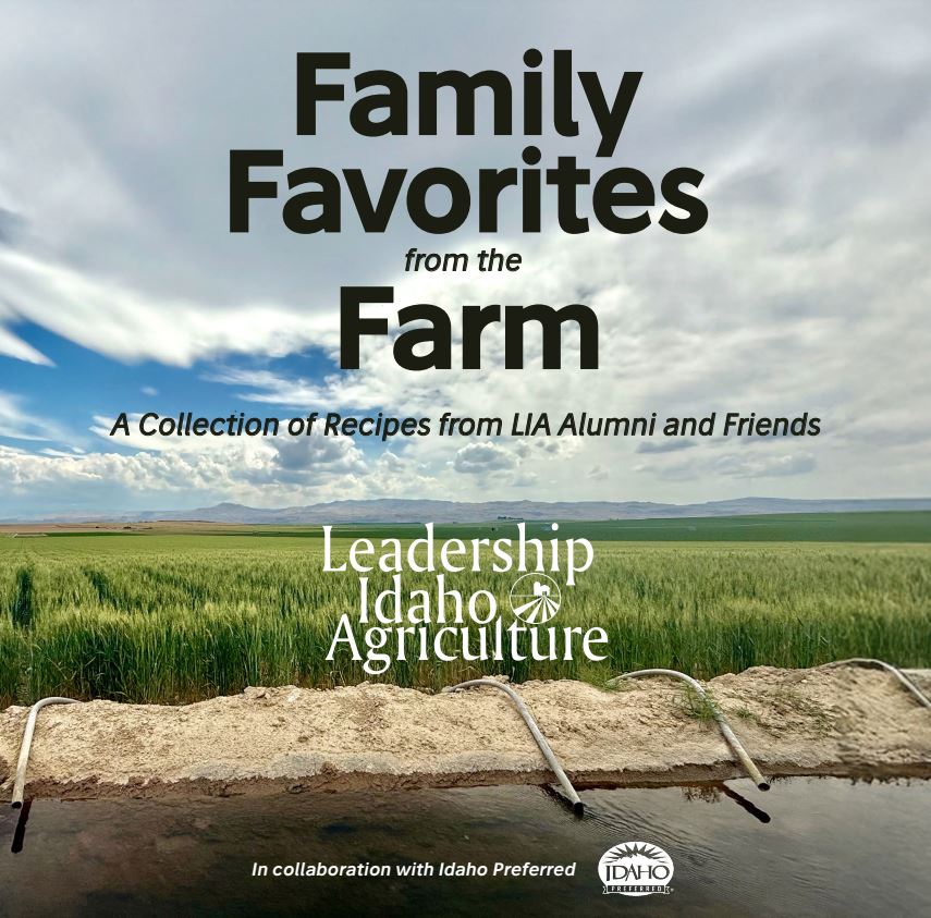 Leadership Idaho Agriculture cookbook cover