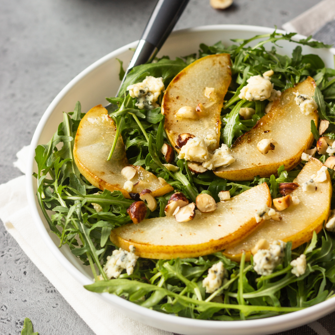 Idaho Orchard Salad with Arugula, Gorgonzola & Walnuts | Idaho Preferred